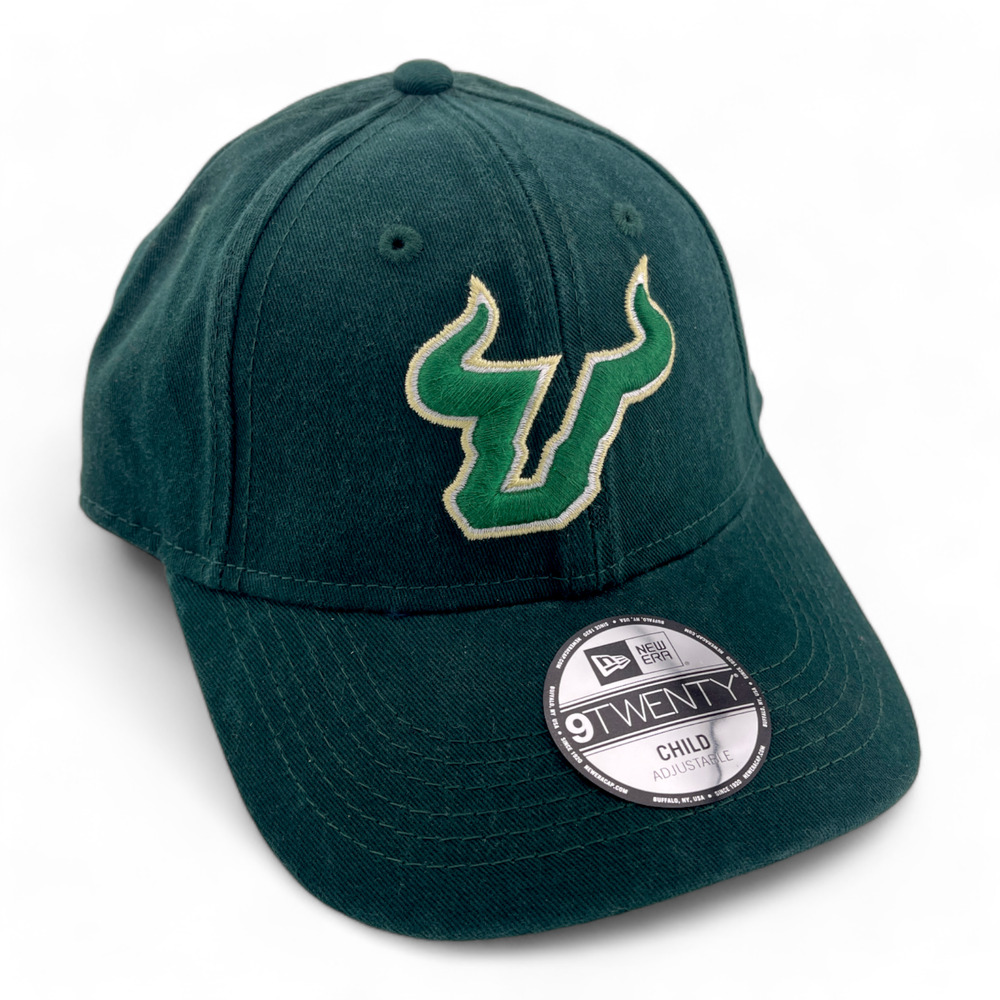 New Era University of South Florida Bulls USF 9Twenty Kids Child‎ Adjustable Hat